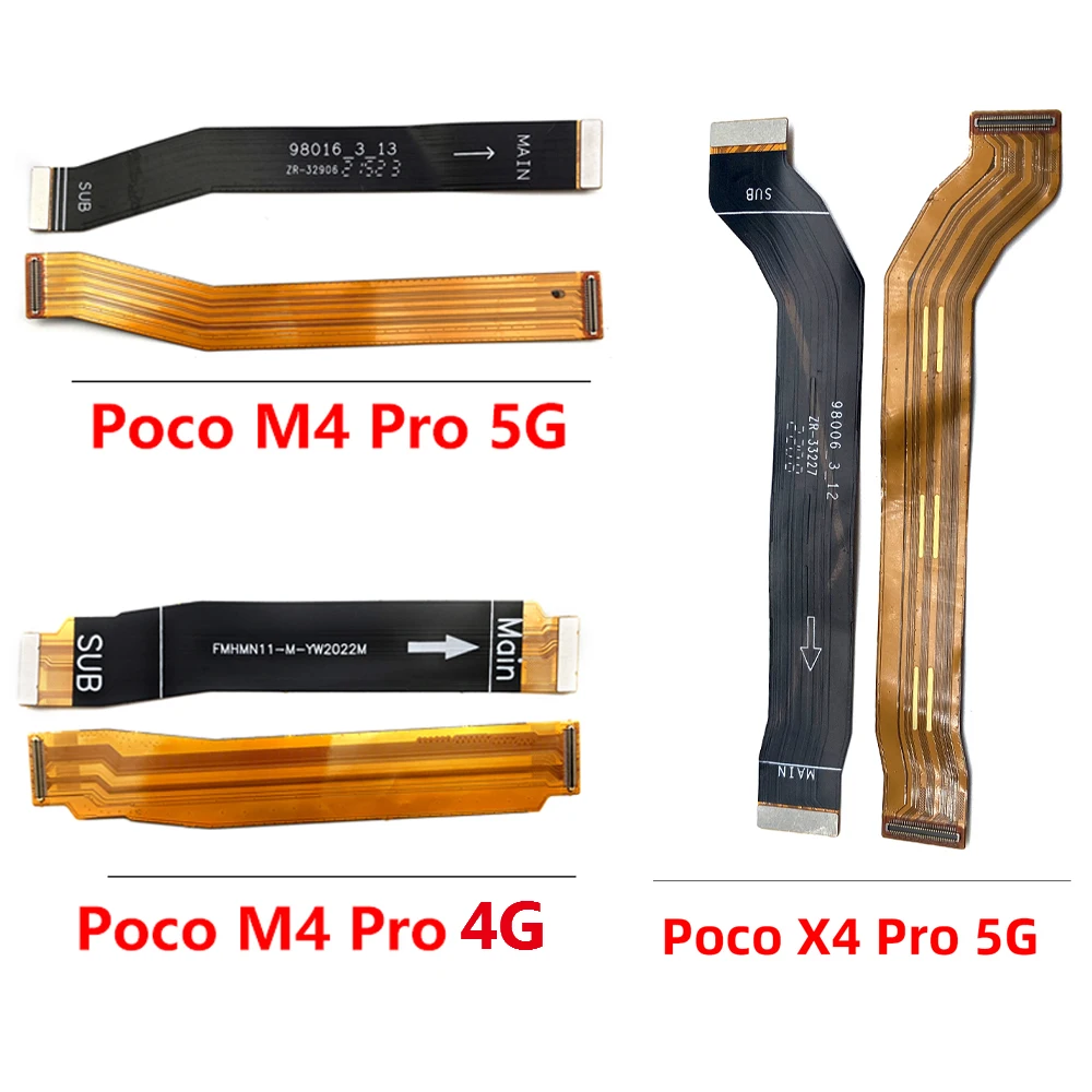 5 бр./лот, Основната такса Конектор на дънната платка дънната платка Гъвкав Кабел Екран Лентата За Xiaomi Poco F2 Pro F1 F3 X3 X4 M4 Pro 4G 5G 2