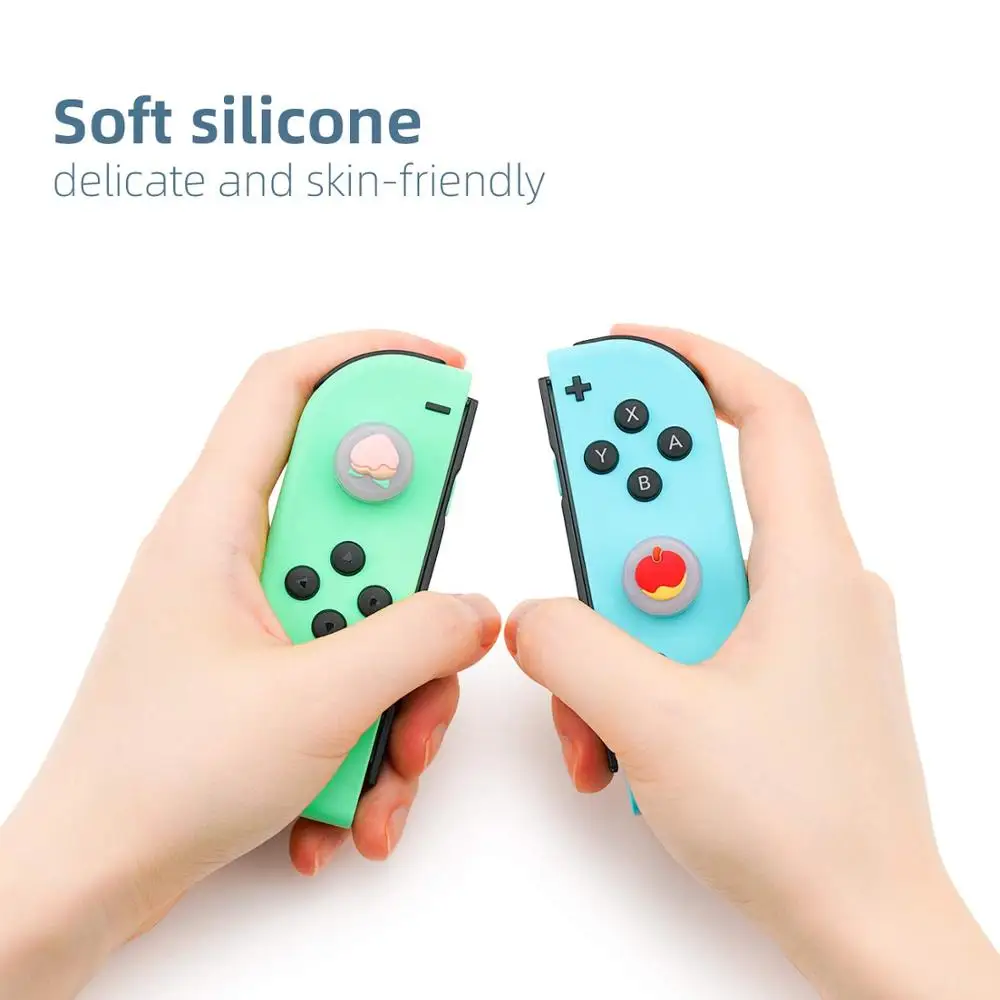 Animal Crossing Плодови Череша Дръжка за Палеца на Кутията Джойстик за Nintendo Switch Lite NS Joy-Con Аксесоари за Контролер 5