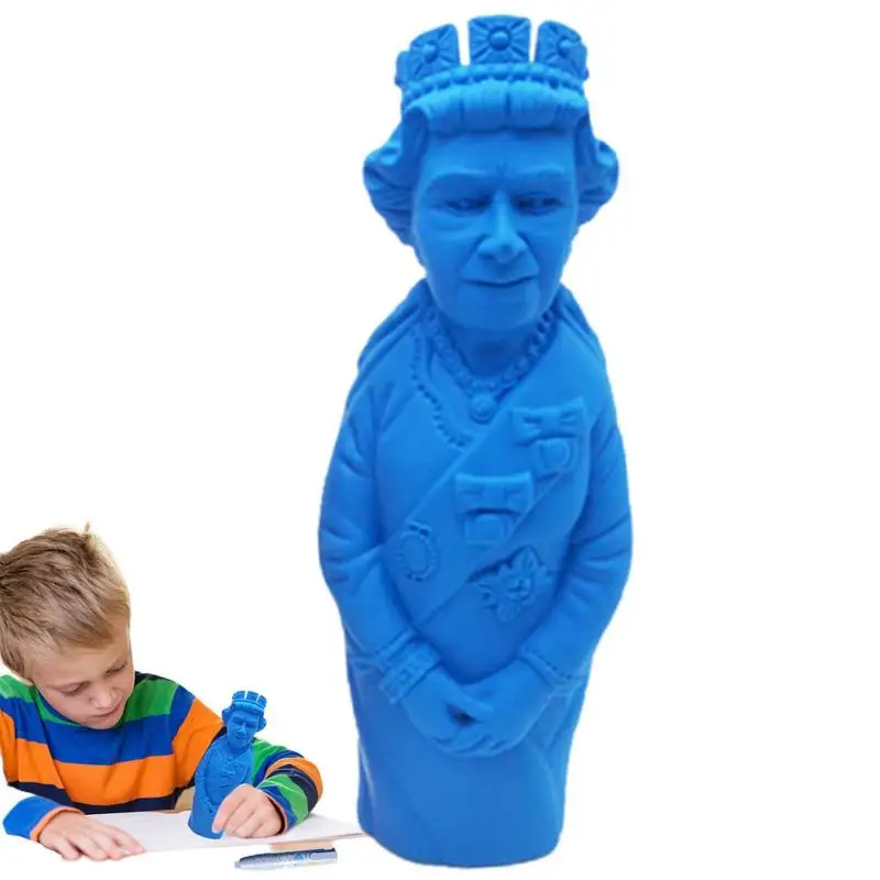 Айде Кукла на кралица Елизабет II 2022 г., Платина Възпоменателни Сувенири на кралица Елизабет, Коллекционный Гумичка на кралица Елизабет 0