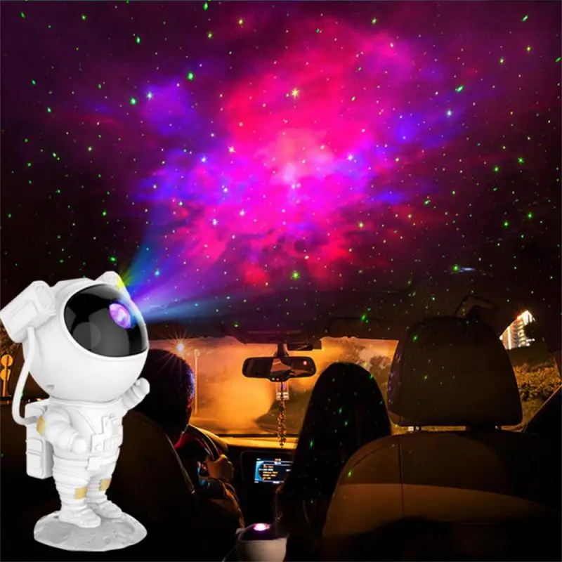 Астронавт Galaxy Звезден Проектор Led Нощна Светлина На Звездното Небе Ночники За Спални Домашен Декоративен Детски Подарък За Рожден Ден 4