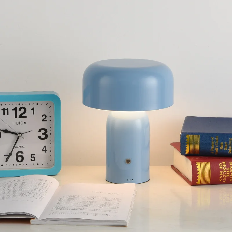 Модерните Цветни Малки Нощни Лампи Грибовидной Форми USB Зареждане на Детски Подарък За Прикроватного Маса Диван Страничната Атмосферни Лампа 2