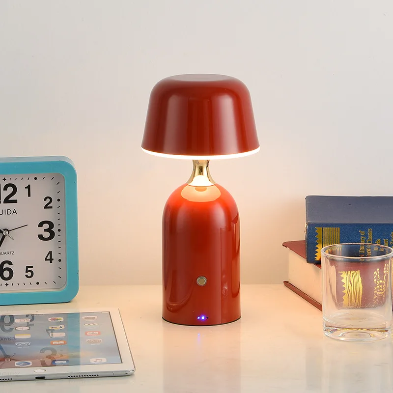Модерните Цветни Малки Нощни Лампи Грибовидной Форми USB Зареждане на Детски Подарък За Прикроватного Маса Диван Страничната Атмосферни Лампа 5