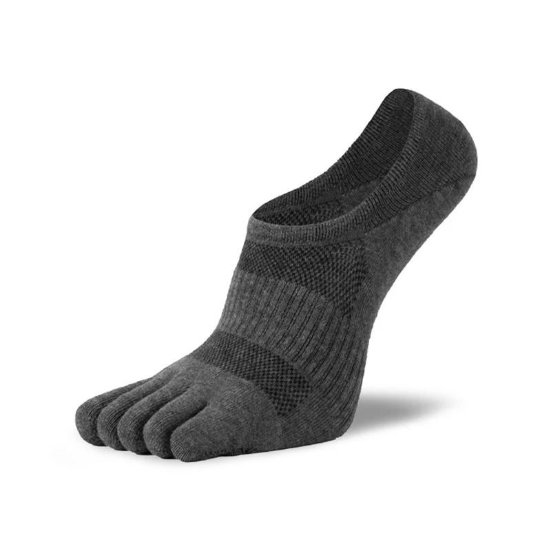 Ортопедични Компресия Чорапи Мъжки Чорапи с Пръсти Ultra Low Cut liner четки с гелевой вложка B99 5